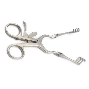 Retractor de Acero Inoxidable de 31 cm, 4X3 Puntas, Afilado, Autoestático, Instrumentos de Alta Calidad, Ligero, Weitlaner - Product Image 4