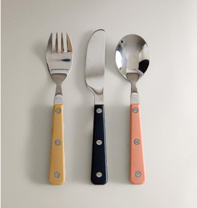 Ensemble de couverts en acier inoxydable de 4 pièces avec emballage Ensemble de couverts cadeau en acier miroir - Product Image 3