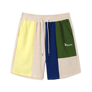 ชุดเซ็ตเสื้อผ้าขาสั้นหลากสีแบบใหม่ สั่งทำได้ ชุดเซ็ตสองชิ้นสำหรับฤดูร้อน ล้างสีแบบ Acid Wash สำหรับผู้ชาย ระบายอากาศได้ดี ขายส่งแบบเปล่า - Product Image 4