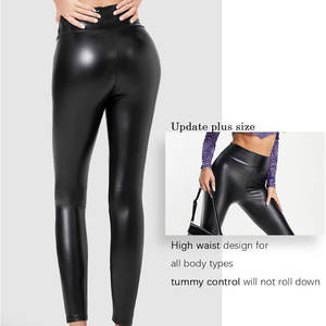 Leggings OEM pour femmes Pantalon d'entraînement de compression à impression personnalisée Leggings sans couture à haute élasticité pour le yoga et le fitness - Product Image 4