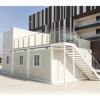 Maison conteneur préfabriquée moderne et économique de 20 pieds, écologique, fabriquée en Chine, garantie 5 ans+, pour bureau à domicile ou vie en extérieur