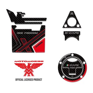 Moto Morini X-Cape 700 2025 compatibile Tank portachiavi adesivo Kit 2025 adesivi Moto - Product Image 1