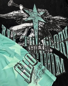 T-shirts graphiques et ensembles de survêtements courts pour hommes, design personnalisé, impression sérigraphique, shorts en maille d'été, ensembles de t-shirts en coton pour hommes - Product Image 3