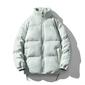 <b>Mens</b> Fashion Windproof <b>Velvet</b> Puffer <b>Jacket</b> Custom Outdoor Winter <b>Jacket</b> <b>Men</b> Casual Hooded Down <b>Men's</b> Puffer <b>Jacket</b> - Product Image 2