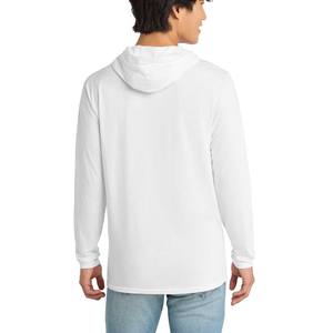 Sweat à capuche léger Tri Blend pour hommes Sweats à capuche avec logo personnalisé - Product Image 1