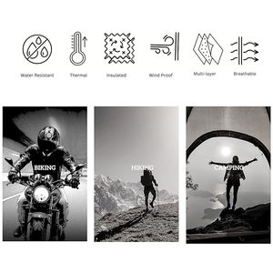 Logo personnalisé couleur marine Softshell Veste Hommes Blanc Camping En Plein Air Chasse Chaud Imperméable Vestes D'hiver pour hommes - Product Image 3