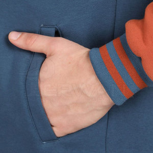 OEM New Design Customized Stand Collar Letter Pattern High Quality Letterman Winter Jacket - Product Image 5