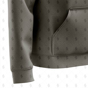 Sweat-shirts pour hommes de qualité supérieure 100% coton Hiver décontracté Couleur unie Surdimensionné Respirant Anti-boulochage Écologique Séchage rapide - Product Image 6