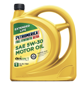 Huile moteur entièrement synthétique anti-usure Petromerica Dexos1 GEN 3 SAE 5W-30, lot de 3, 5 quarts - Product Image 1