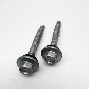 Tornillo Autorroscante con Cabeza Hexagonal y Arandela EPDM M3.9, DIN 7504 K, Acero al Carbono Recubierto con EPDM, Vietnam THV Fasteners - Product Image 3