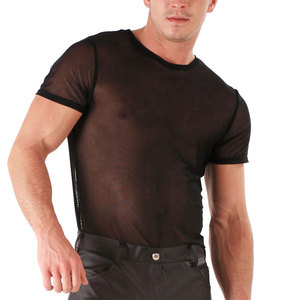T-shirts en mesh à séchage rapide, conçus pour l'entraînement physique et les activités de plein air, matière respirante - Product Image 1
