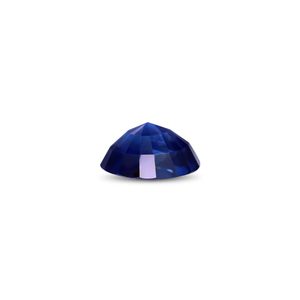 Saphir bleu royal naturel, pierre brute, 1,62 carat, gemme facettée, matière synthétique, créé en laboratoire, traité thermiquement, tailles 6 mm à 10 mm - Product Image 2