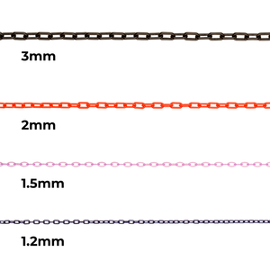 Chaîne en plastique polyvalente de 2mm d'usine à Taiwan, parfaite pour les accessoires de lunettes - Product Image 3