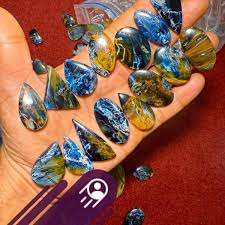 Venta al por mayor de alta calidad Pietersite piedra preciosa suelta cabujón natural para diseñadores de joyería a granel - Product Image 2