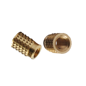 Écrou d'insertion multi-usage en laiton durable, nickelé, finition dorée, qualité industrielle, fournisseur d'Inde - Product Image 1