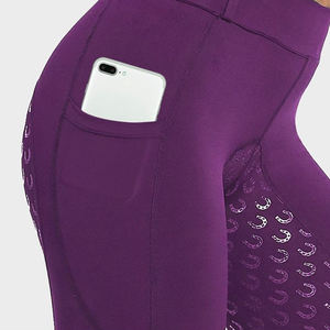 Pantalones de Equitación para Mujer, Última Moda 2025, MOQ Bajo, Nuevo Modelo, Pantalones Ecuestres para Mujer - Product Image 5