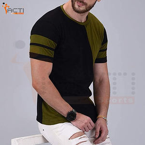 Camisetas de hombre de tamaño personalizado con diseño de patrón 220 gramos peso de tela fabricante directo en Pakistán - Product Image 2