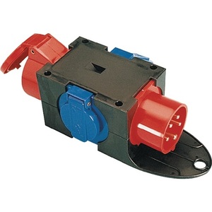 กล่องจ่ายไฟแบบ 5 ขั้ว ขนาดกะทัดรัด 1xCEE 16 แอมป์ 2x230V JGER DIREKT รุ่น CEE-16 a - Product Image 1