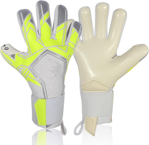 Gants de gardien de but de football unisexes personnalisés de haute qualité, en latex premium, imperméables, légers, respirants, pour l'extérieur - Product Image 1