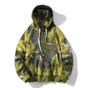 Men's 100% Cotton 180 GSM Breathable <b>Lightweight</b> <b>Hoodie</b> Sweatshirt Sets Comfortable Oversized Tie Dye Sublimation Print Winter - Product Image 1