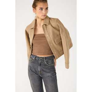 Blusa Corta sin Tirantes con Adornos - Product Image 4