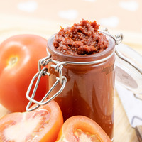 Pâte de tomate double concentrée mélangée en conserve 400g 22-24% 100% italienne, préservée au sel - Certifiée ISO HACCP KOSHER HALAL, facile à utiliser