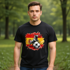 T-shirt unisex 210GSM 100% cotone casual oversize con stampa serigrafica personalizzata, modello Dried - Product Image 3