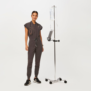 Spandex Polyester Women Hospital Medical <b>Scrubs</b> Uniforms\Wholesale Short Sleeve Medical Uniforms <b>Scrubs</b> <b>Sets</b> - Product Image 1