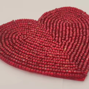 Best Theme Design Glass <b>Beads</b> Table <b>Coaster</b> Best for Parties and Other Functions Tableware Decorative Beast Design <b>Coaster</b> - Product Image 1