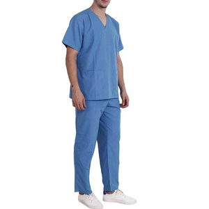 Hot Sale Cotton Made Men <b>Scrubs</b> <b>Sets</b> Wholesale Hospital Wear <b>Scrubs</b> <b>Sets</b> New Style <b>Scrubs</b> <b>Sets</b> - Product Image 2