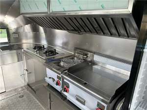 Burger Food Truck Beverage Food Trailer 400cm | mobile food trailer for cheap price - Product Image 3