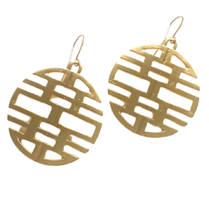 Boucles d'oreilles crochet de luxe légères Boucles d'oreilles en laiton plaqué or Boucles d'oreilles perle zircon pour femmes - Product Image 6