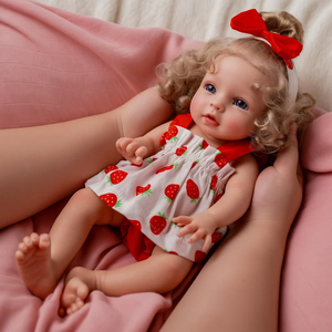 Babeside Terry 30 cm Platin Silikon Yeniden Doğmuş Bebek Kız Modası Yumuşak Model DIY Oyuncak - Product Image 5