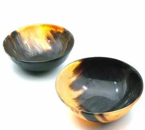 Wholesale Manufacturer's New Design Buffalo Horn Salad <b>Serving</b> <b>Bowl</b> Hand Finished Carved Waterproof for New Year <b>Christmas</b> - Product Image 5