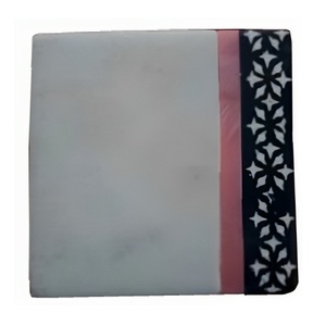 Posavasos de mármol grueso y duradero, posavasos de piedra decorativa para inauguración de la casa, diseño Natural, té, café, bebida, posavasos para Cocina - Product Image 1