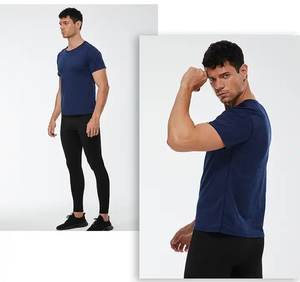 Camiseta Deportiva de Manga Corta para Hombre, Impresión Personalizada, Nueva Llegada, Elástica, Transpirable, Ecológica, de Secado Rápido, Todas las Tallas Disponibles - Product Image 3