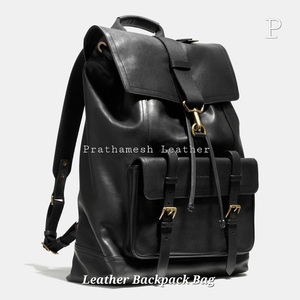 Mochila de cuero de primera calidad para hombre, bolso de negocios clásico hecho a mano, Diseño Seguro y espacioso, directo de fábrica, precio al por mayor a granel - Product Image 5