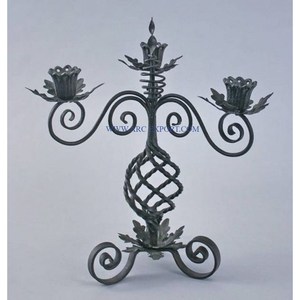 Accents décoratifs de table en verre transparent candélabre attrayant nouveau look accessoires de table bougeoirs de luxe pour sol de mariage - Product Image 3