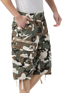 Pantalones cortos Cargo multibolsillo para hombre de peso pesado de verano logotipo personalizado 100% algodón pantalones cortos Cargo para trabajo al aire libre para hombres - Product Image 6