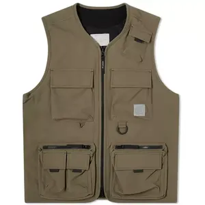 Chaleco de plumón de algodón transpirable OEM para hombre, chaleco de burbuja acolchada de gran tamaño con logotipo personalizado, estilo de chaqueta informal cálido para invierno y otoño - Product Image 1