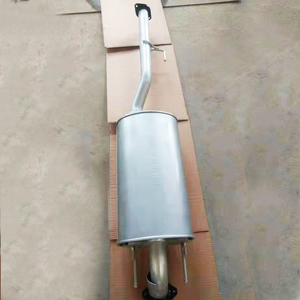 Precio al por mayor de fábrica, accesorios de sistema de escape de coche de alto rendimiento, silenciador de escape de acero inoxidable para Toyota Hilux - Product Image 1