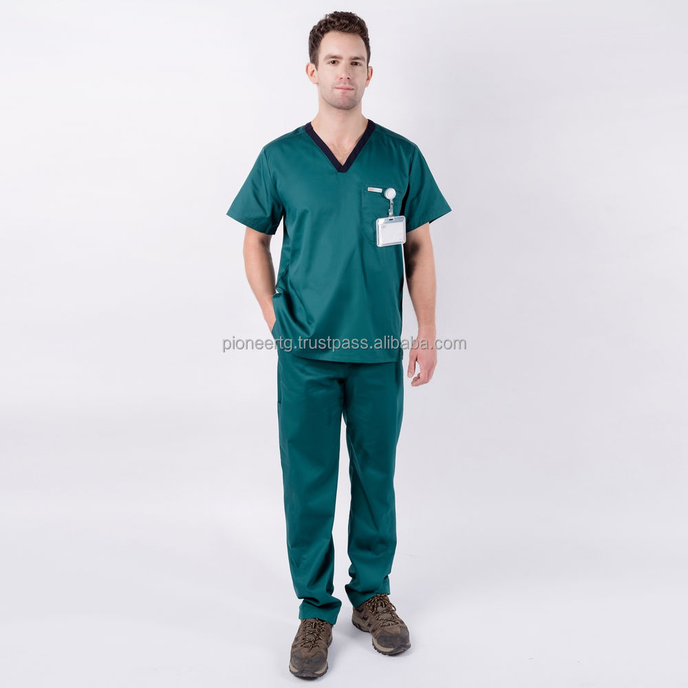 Hoge Kwaliteit Vietnam Spandex Medische Kleding Set Rekbare