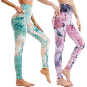 Mallas deportivas con sublimación personalizada para mujer 2024, mallas deportivas para mujer, mallas de Yoga, mallas para hacer ejercicio para gimnasio, tarifa al por mayor - Product Image 4