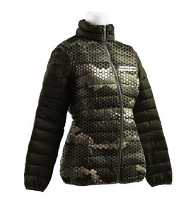 2025 chaquetas acolchadas personalizadas de alta calidad para mujer, nuevo diseño con relleno de algodón transpirable - Product Image 3