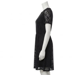 Vestidos Casuales con Cintura Natural y Encaje, Tela de Poliéster Transpirable, Elegante para Uso Diario, Moda, Venta al por Mayor, Exportación, Venta Global - Product Image 4