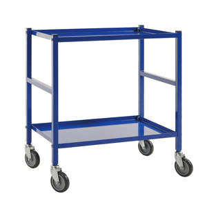 Metal <b>Table</b> <b>with</b> <b>Wheels</b> for Tool Use - Product Image 1