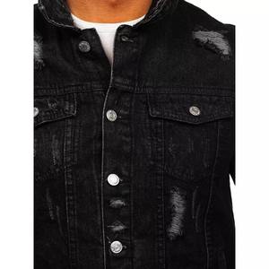 High Street Style Chaqueta vaquera de invierno para hombre Nuevo diseño Alta calidad Precio barato OEM Ropa de moda para exteriores - Product Image 6