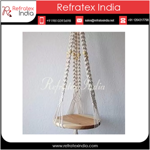 Cotton Macrame Plant Shelf - Product Image 4