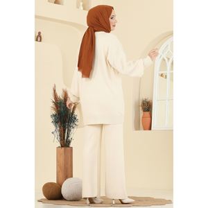 ชุดเสื้อถักประดับด้วยหินสำหรับผู้หญิง รุ่น 1106MT581-MS - Product Image 1