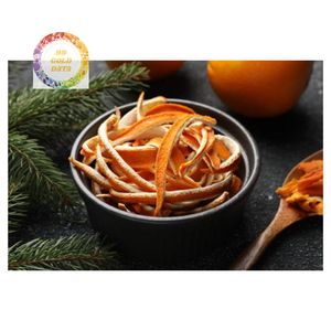 Corte de Cáscara de Mandarina Premium 100% Natural y Seca para Mezclas de Té, Condimentos Herbales y Especias de Grado Alimenticio - Product Image 2